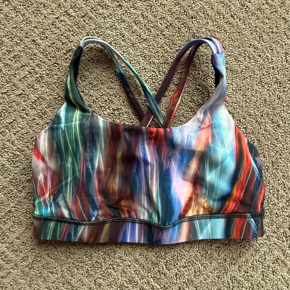 Lululemon Athletica Multicolor Strappy Bra